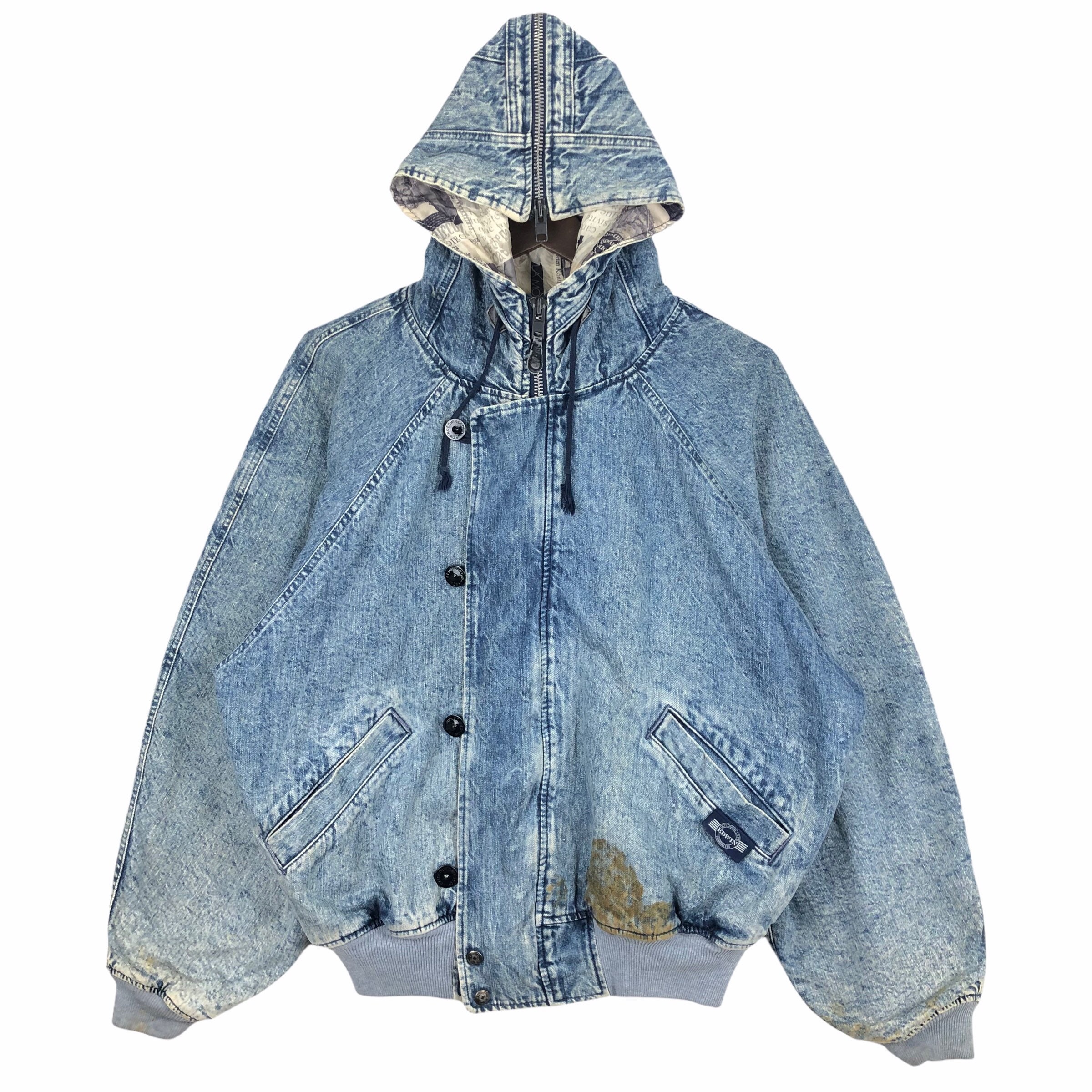 Vintage 80s 90s Edwin Outdoor Life Lot 5399-96 Denim Jacket Vintage 80s 90s Edwin Outdoor Life Lot 5399-96 Denim Jacket