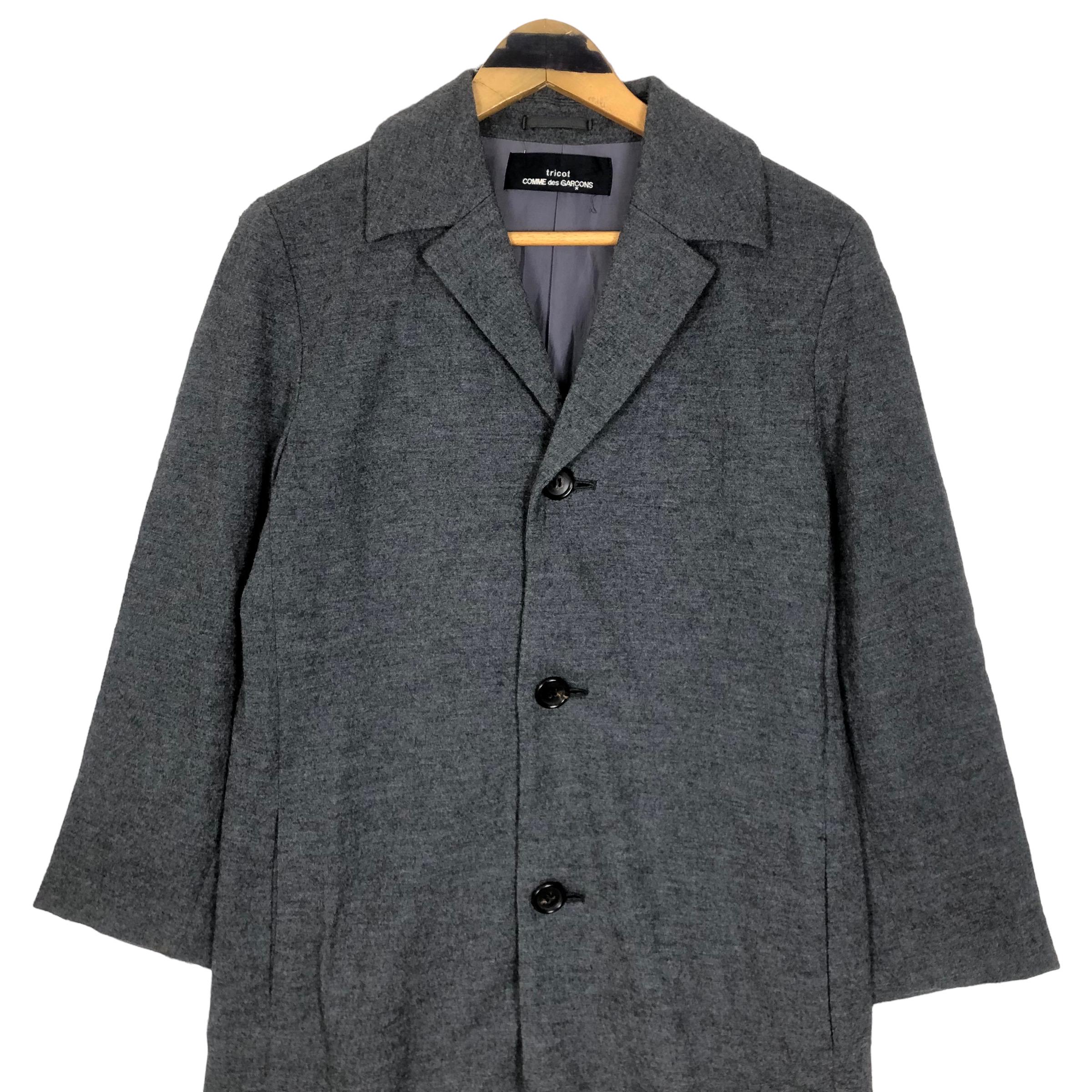 Vintage Archive Tricot Comme Des Garcons S/S 1997 Wool Car Coat