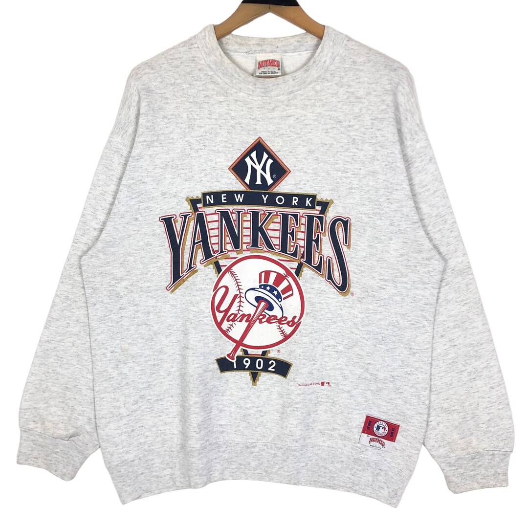 Vintage 90s MLB New York Yankees Crewneck Sweatshirt NY Vintage 90s MLB New York Yankees Crewneck Sweatshirt NY
