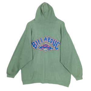 Vintage 90s Billabong Australia Hoodie Sweater Pullover Sweatshirt