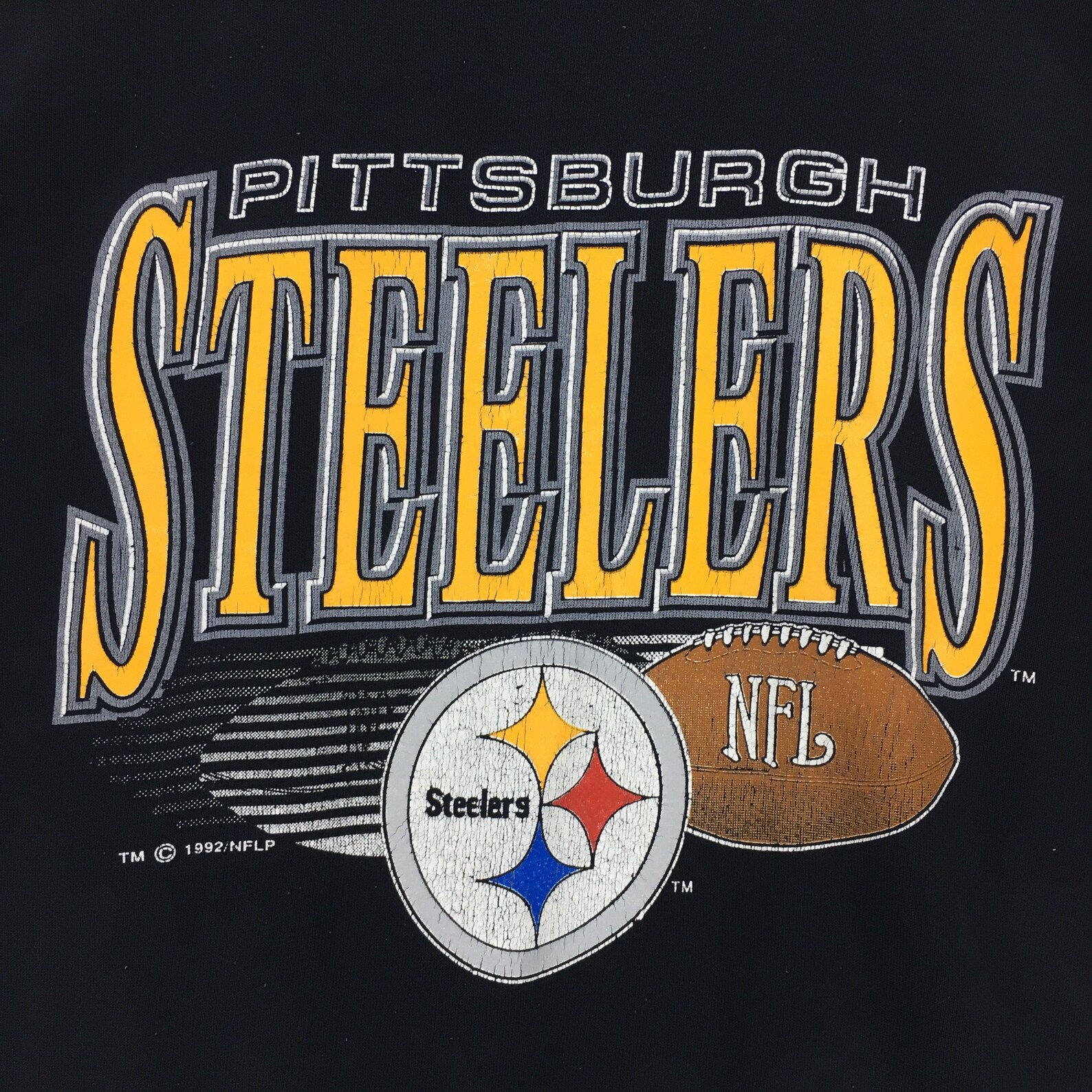 Vintage 90s Pittsburgh Steelers NFL 1992 Logo 7 Crewneck - Etsy