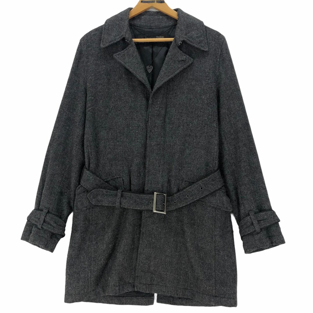 Alpine Swiss Zach Men's Wool Blend Overcoat – Knee-Length