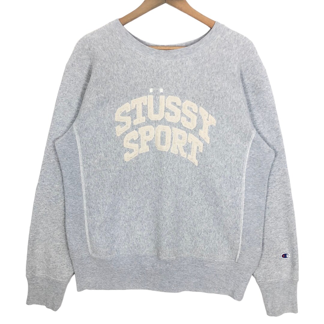 Stussy Sport X Champion Reverse Weave Crewneck Sweatshirt Stussy Sport X Champion Reverse Weave Crewneck Sweatshirt