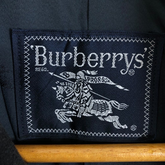 Vintage Burberrys Prorsum Wool Cashmere Car Coat … - image 7