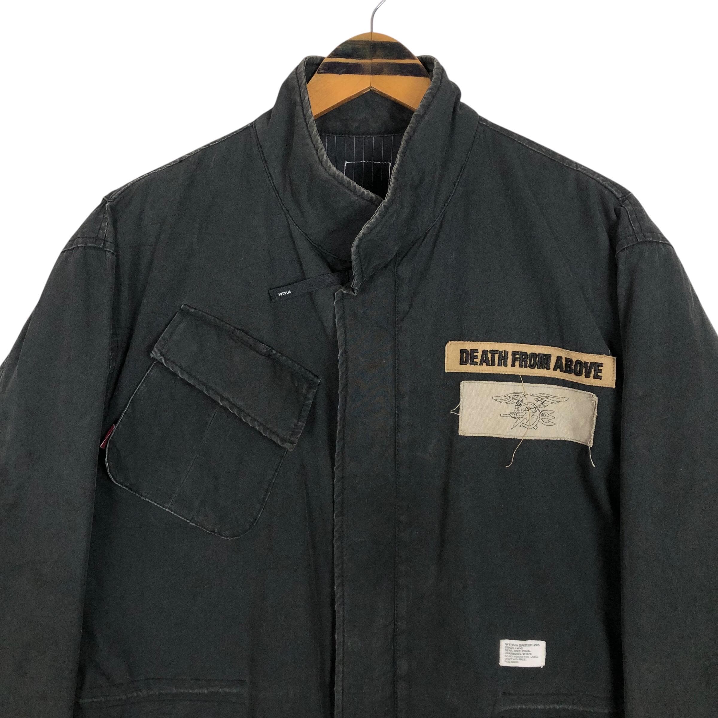 Vintage 2004 WTAPS X Neighborhood M-65 Parka Jacket Death From