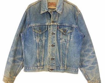 old levi jean jacket