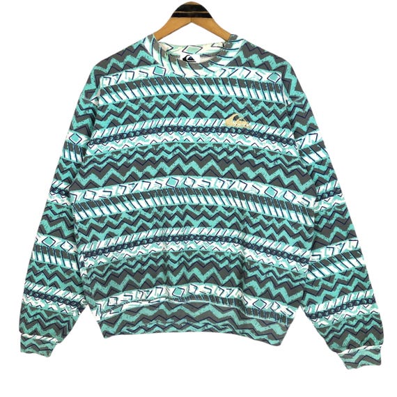 Vintage Quiksilver Boardriding Company Crewneck Sweatshirt