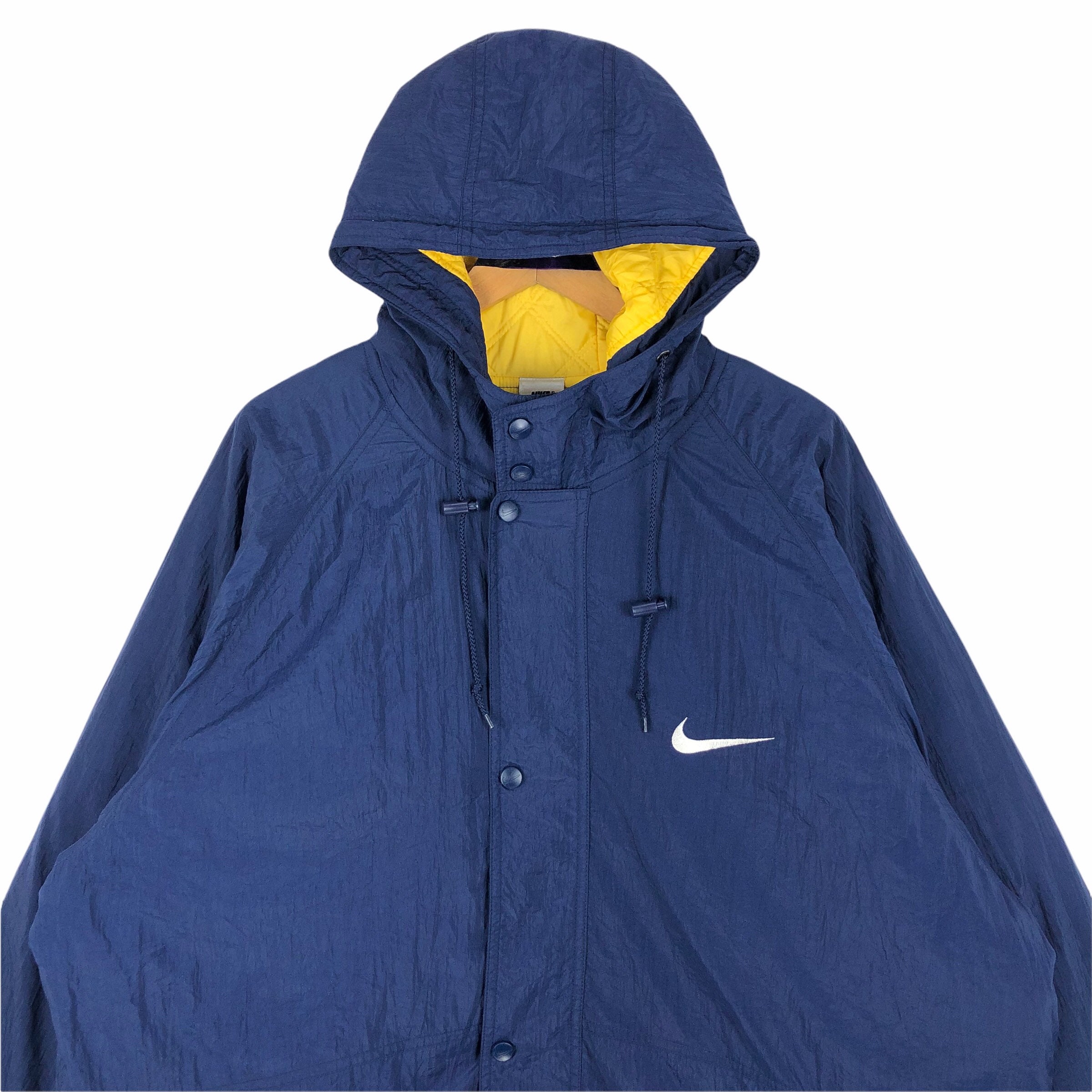 Vintage 90s Nike Swoosh Warmer Jacket Winter Jacket Hoodie Vintage 90s Nike Swoosh Warmer Jacket Winter Jacket Hoodie