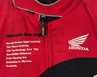 Honda Racing Motorcycle Jacket Superbike Japanese Brand Honda Racing Motorcycle Jacket Superbike Japanese Brand