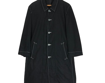 Rare Vintage Japanese Brand Comme Des Garcons Trench Coat 1990s - Etsy