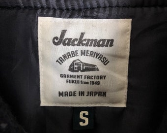 Vintage Jackman Wool Jacket Tanabe Meriyasu Japanese Shawl Collar