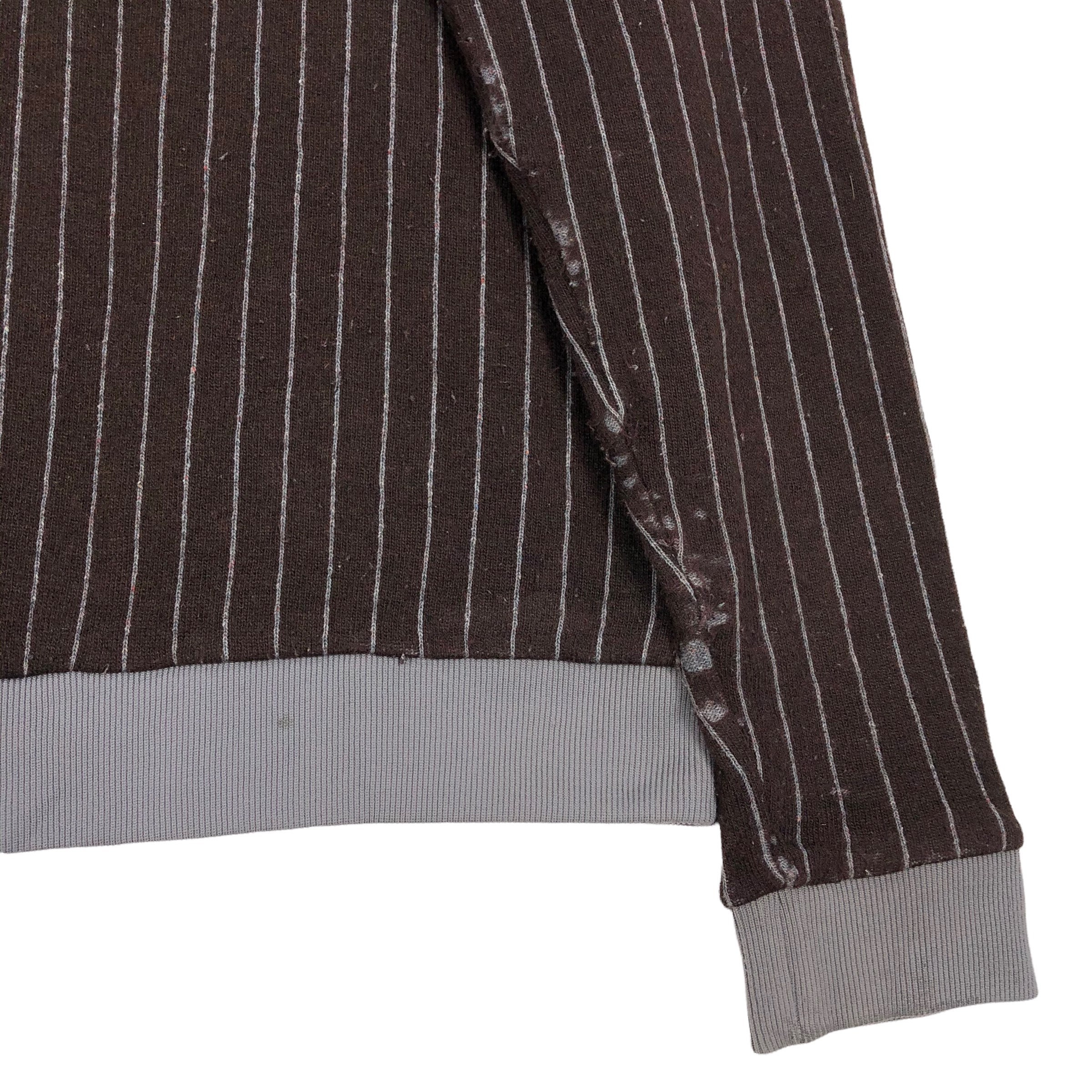 Vintage 2006 Patagonia Knitted Track Top: Striped Full Zip Jacket