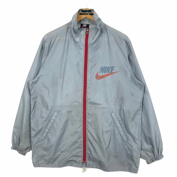 Vintage 80s 90s Nike Swoosh Spell Out Made in Japan Nylon