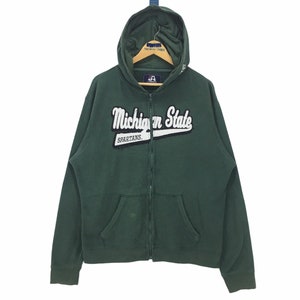 Vintage Michigan State University Spartans Football Hoodie
