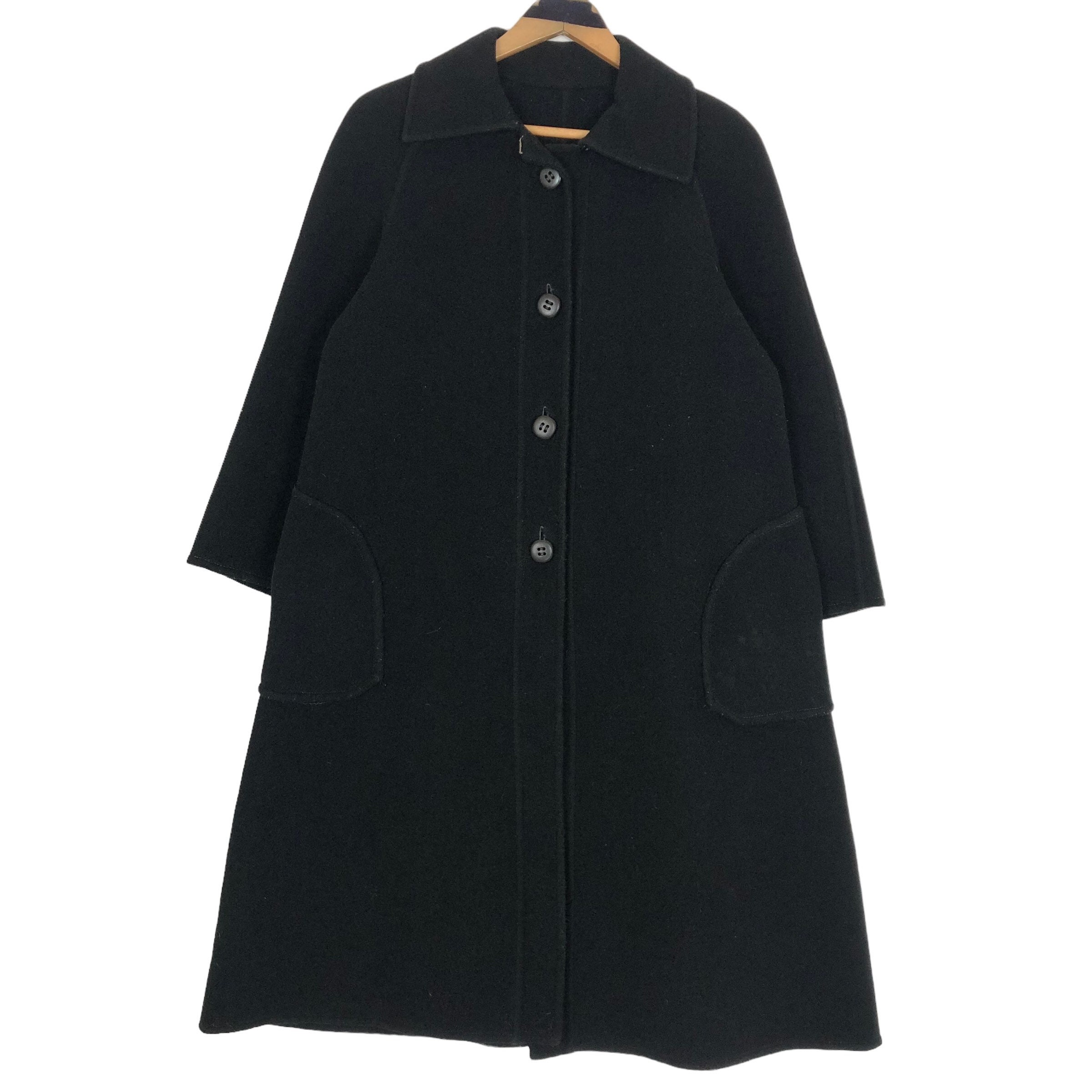 Vintage 80s Maurice Daquin Paris Wool Cashmere Long Coat Vintage 80s Maurice Daquin Paris Wool Cashmere Long Coat