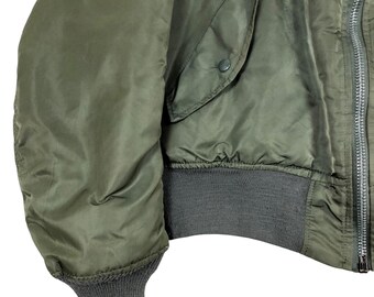 Vintage 90s Alpha Industries MA-1 Bomber Jacket - Reversible
