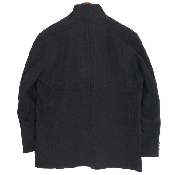 Vintage Comme Des Garcons Homme 1999 S/S Wool Zip up Jacket