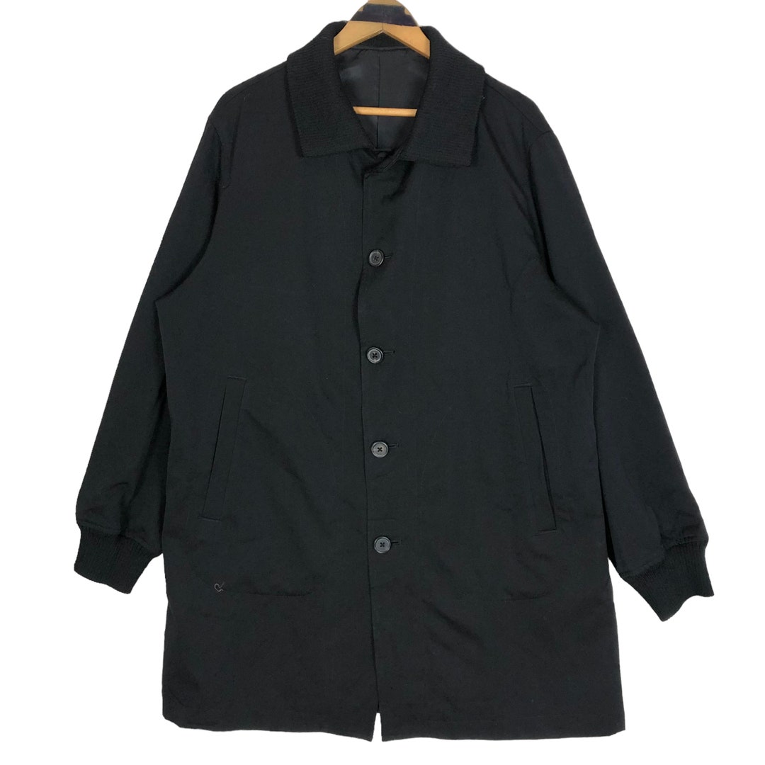 Vintage 90s Y's for Men 1998 S/S Overcoat Laine Wool Car Coat