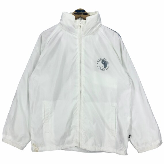 Vintage T&C Surf Design Hawaii Zip up Raincoat Light Jacket