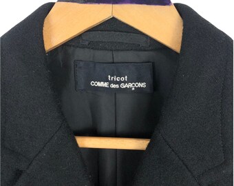 Tricot Comme Des Garcons AD1998 Wool Coat TJ-040200 Light