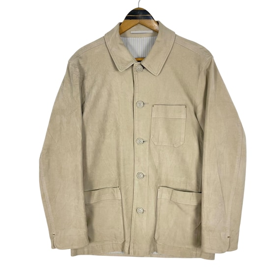 Vintage Yuji Yamada Chore Jacket: Japanese Designer Button Up 