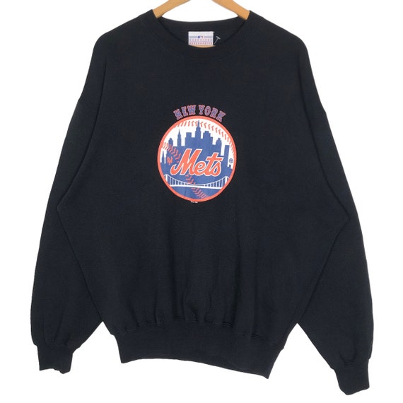 Vintage 90s MLB New York Mets Crewneck Sweatshirt Pullover Vintage 90s MLB New York Mets Crewneck Sweatshirt Pullover