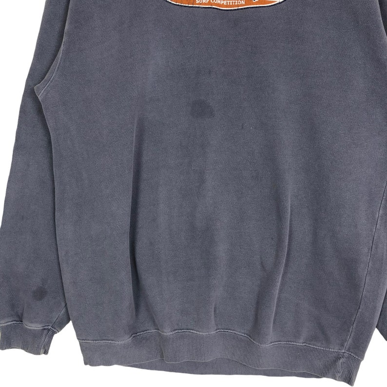 Vintage Huntington Beach Crewneck Sweatshirt Pullover Sweater Small Logo Oversized Mcintosh