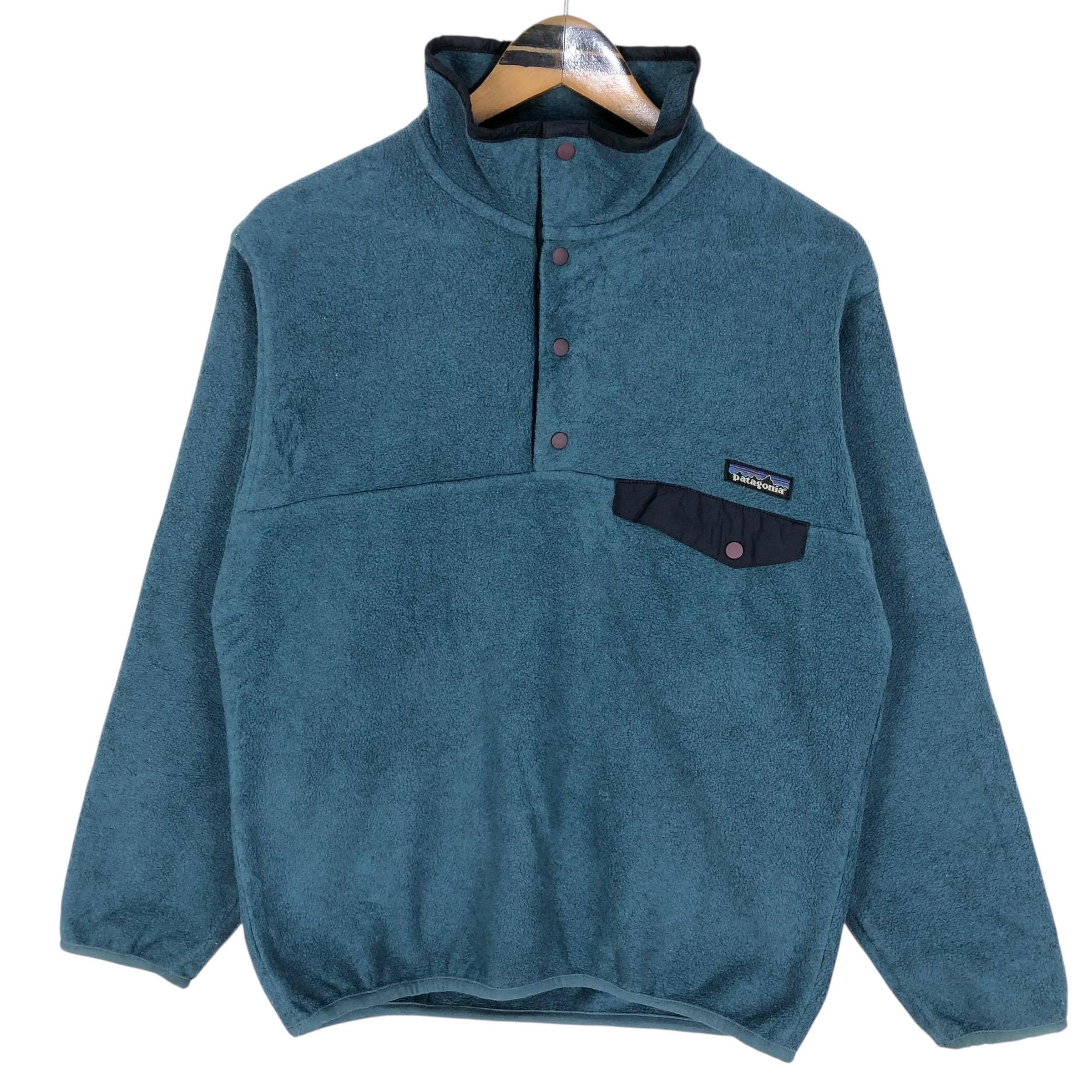 Patagonia Fleece Pullover - Etsy Singapore