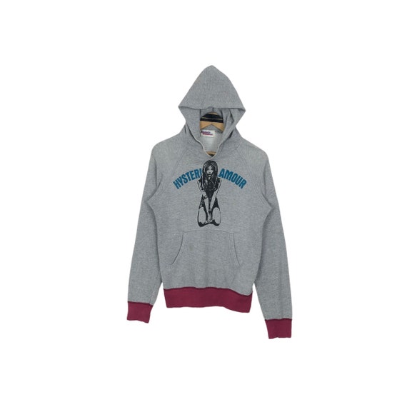 Vintage Hysteric Glamour Hoodie Pullover Sweatshirt Big Logo