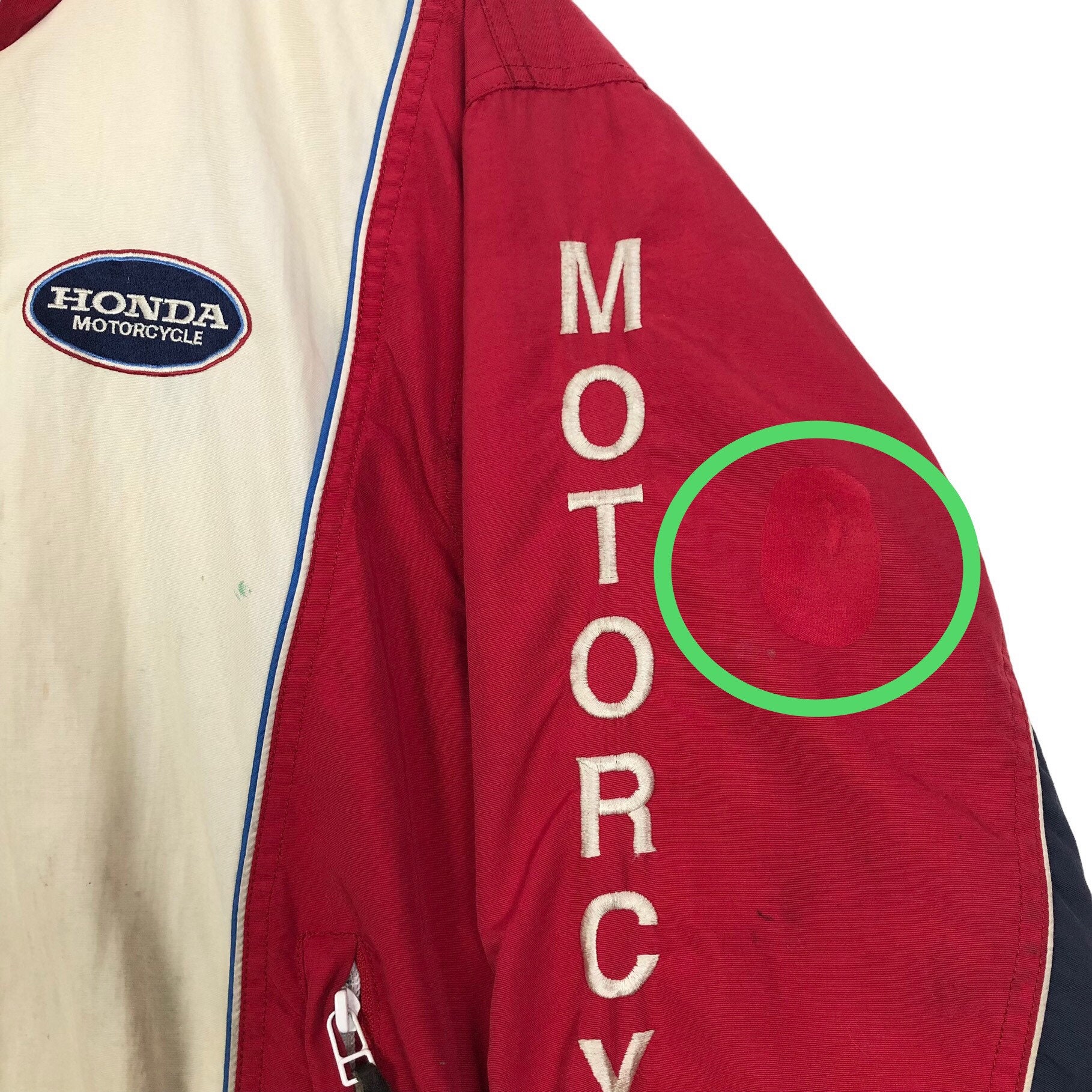 HONDA モーターサイクル ジャケット ヴィンテージ ヴィンテージ 90 年代 ホンダ クラシック モーターサイクル