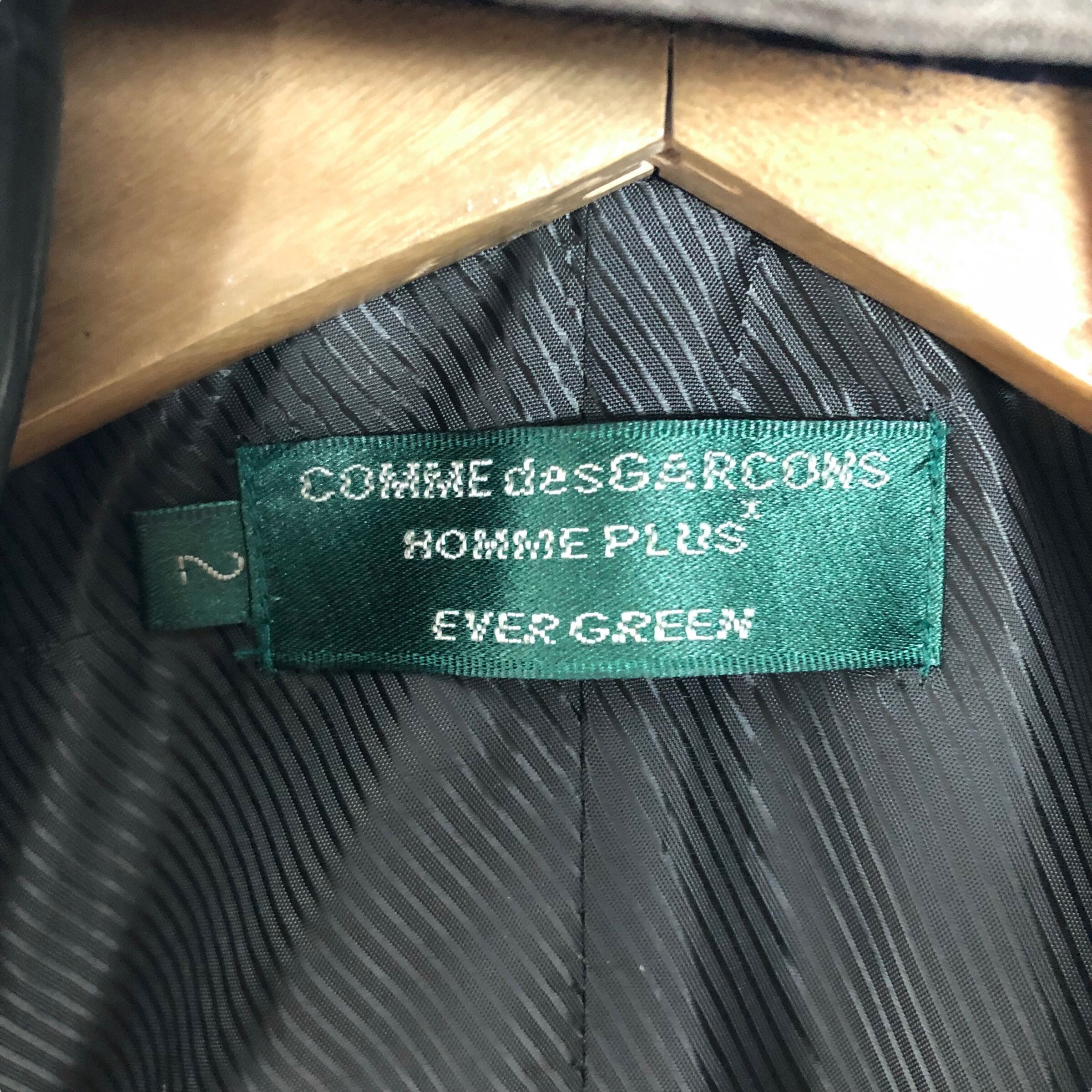 Comme Des Garcons Homme Plus Evergreen 2007 S/S Parka Jacket