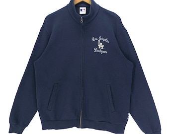 Vintage MLB Los Angeles Dodgers LA Dodgers Sweatshirt Pullover Oversized Embroidery Size L