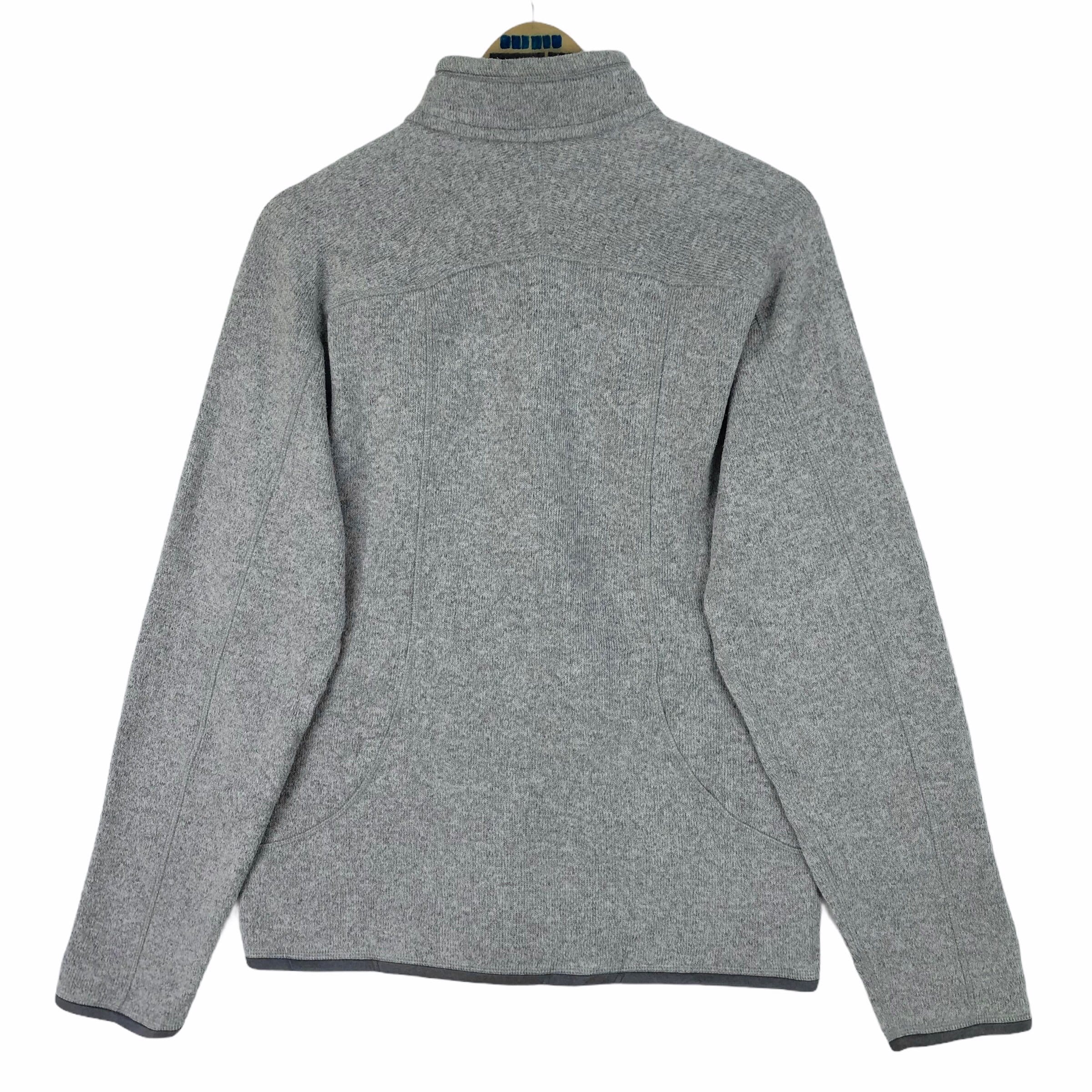 Vintage Patagonia Fleece Sweatshirt Zip up Sweater Embroidery