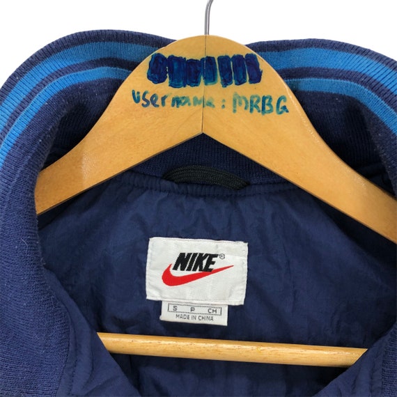 Vintage 90’s Nike Swoosh Raincoat Windbreaker Jac… - image 4