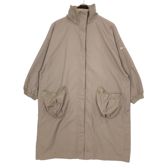 Issey Miyake, Vintage IM Issey Miyake Car Coat Oversized Long Coat Cotton Button Up Japanese Brand Designer Made In Japan Streetwear Size L