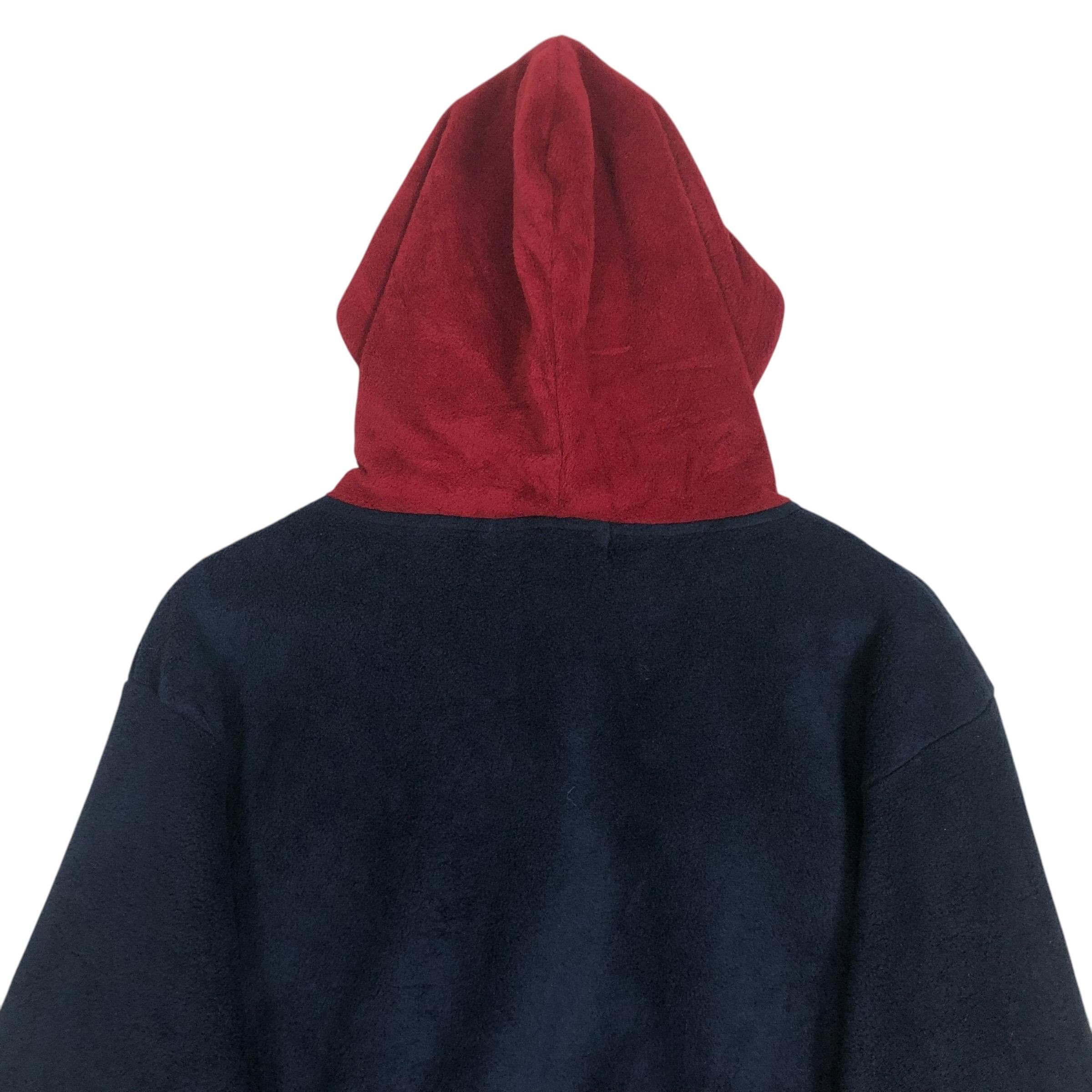 Vintage 90s Polo Sport Ralph Lauren Fleece Hoodie Sweater Pullover