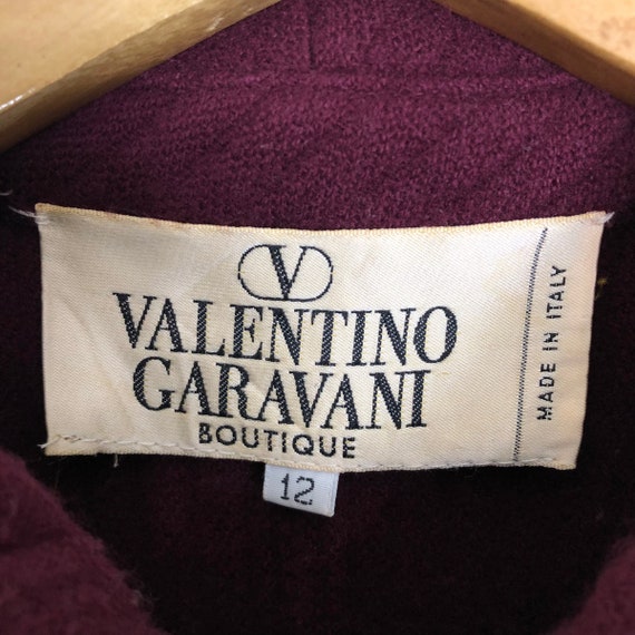 Vintage 90s Valentino Garavani Boutique Wool Coat… - image 6