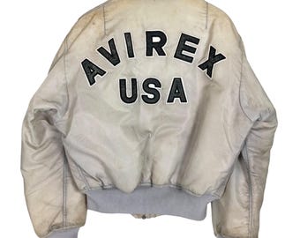 Vintage 80's AVIREX USAF Flyers Cold Weather Type CWU 45/P Jacket