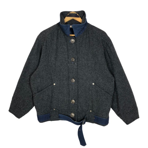 80s ISSEY SPORT カーディガン　イッセイミヤケ 80s I.S. ISSAY MIYAKE SPORT Cardigan