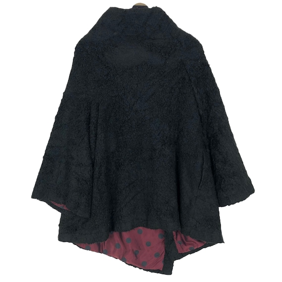 tricot COMME des GARÇONS ウールケープ ポンチョ tricot comme des garcons ウールケープ