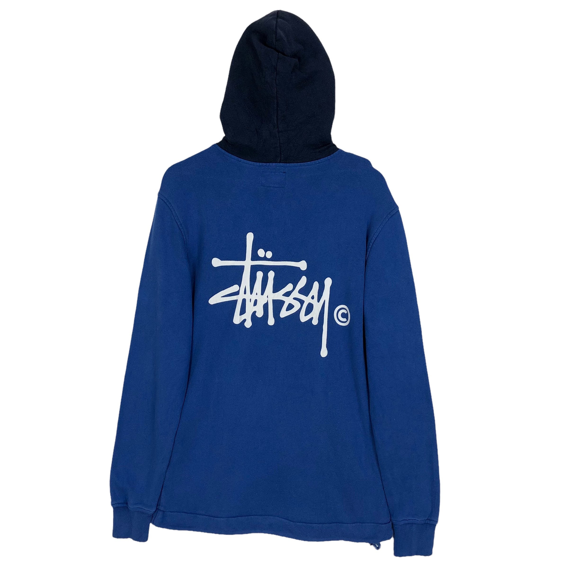 Stussy Big Stock Hoodie in White for Men