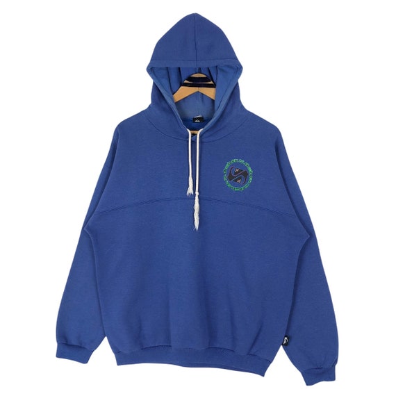 Vintage 90s Quiksilver Hoodie Pullover Sweatshirt Big Logo Vintage 90s Quiksilver Hoodie Pullover Sweatshirt Big Logo