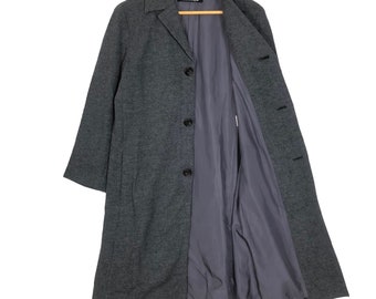 90s COMME des GARÇONS belted wool coat COMME DES GARÇONS belted trench coat – dot COMME