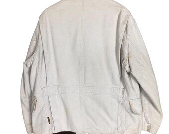 Vintage 90s Armani Jeans Chore Jacket Giorgio Armani Worker Jacket