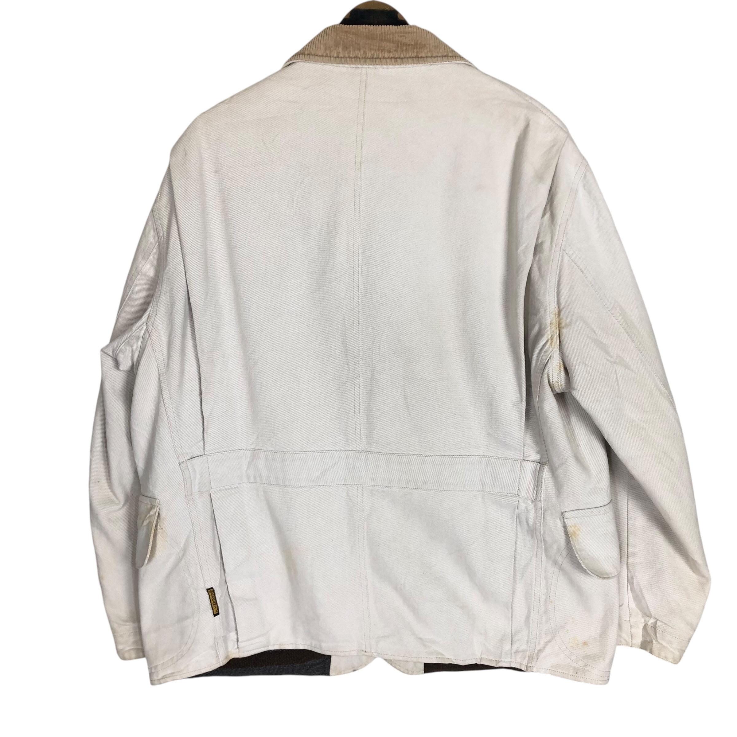 Vintage 90s Armani Jeans Chore Jacket Giorgio Armani Worker Jacket