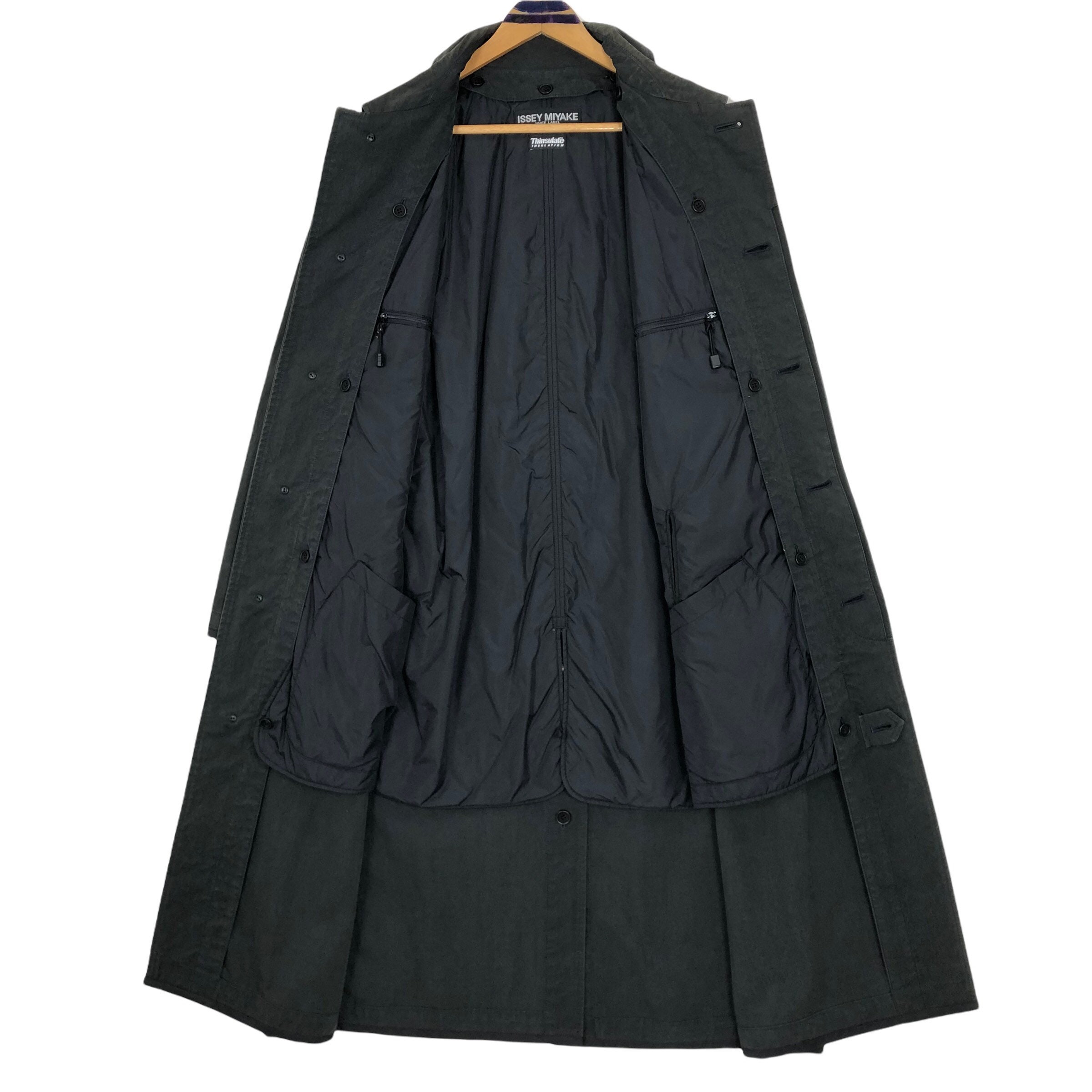 Issey Miyake White Label Men's Thinsulate Insulation Coat