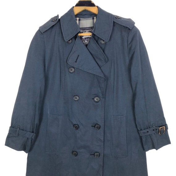 Vtg BURBERRY x MARUZEN TOKYO Peacoat Trench Coat | Depop