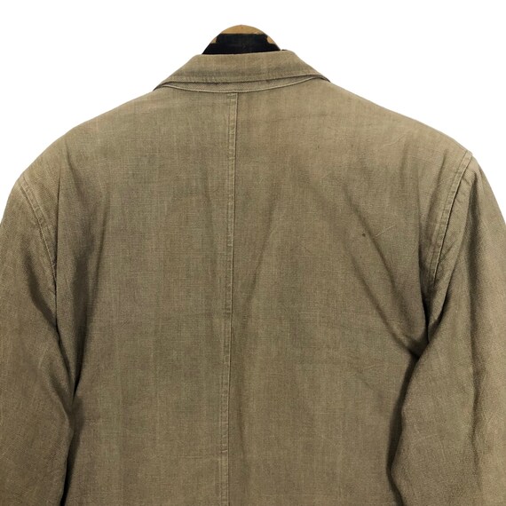 ジャケット・アウター comme des garcons homme jacket 90s Vintage 90s Comme Des Garcons Homme Cotton Canvas Coat