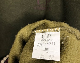 Vintage 90s C.P. Company Crewneck Sweatshirt Ringer Sweater