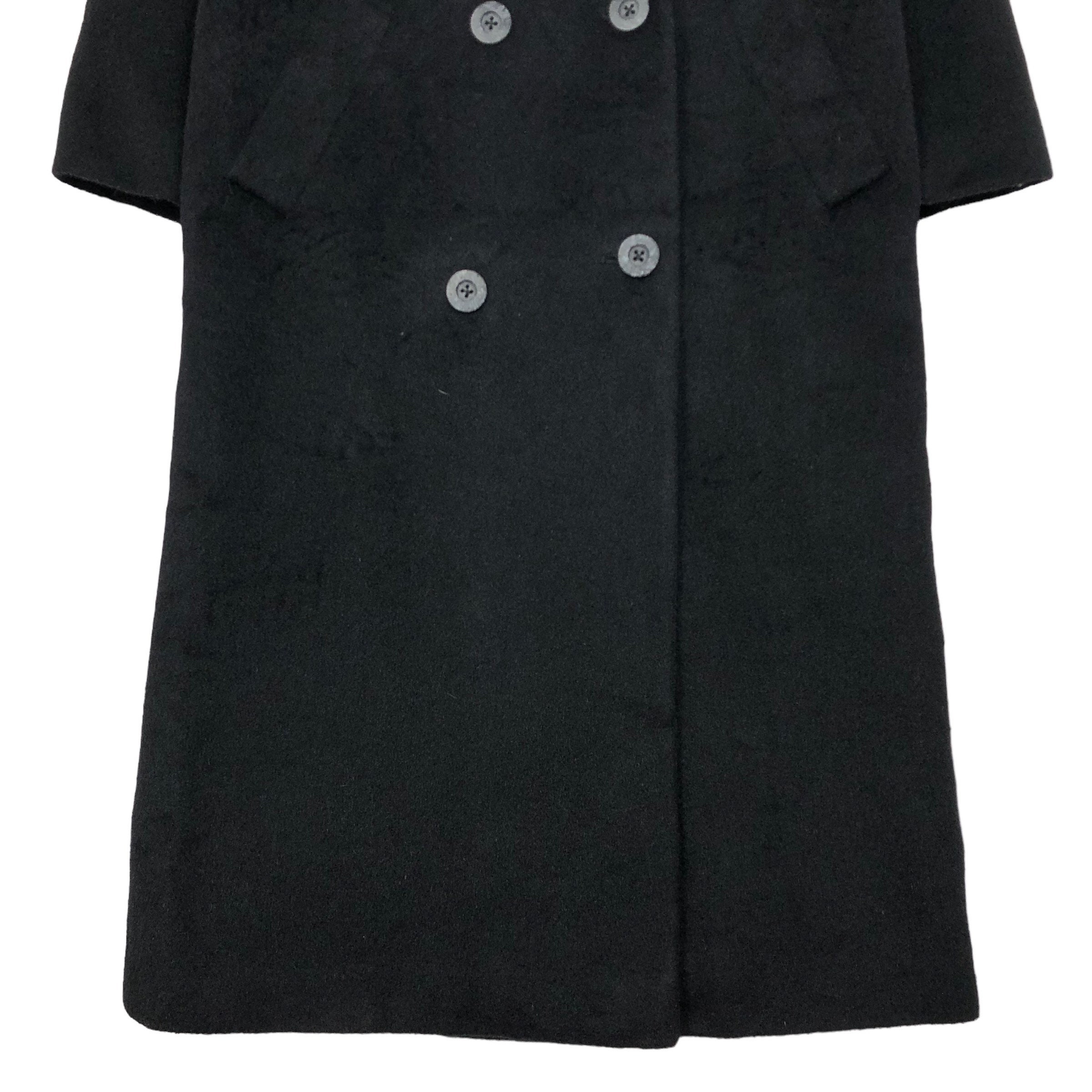 Vintage 90s Christian Dior Wool Trench Coat Lambswool